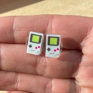Mini game boy earrings! So cute. Great condition